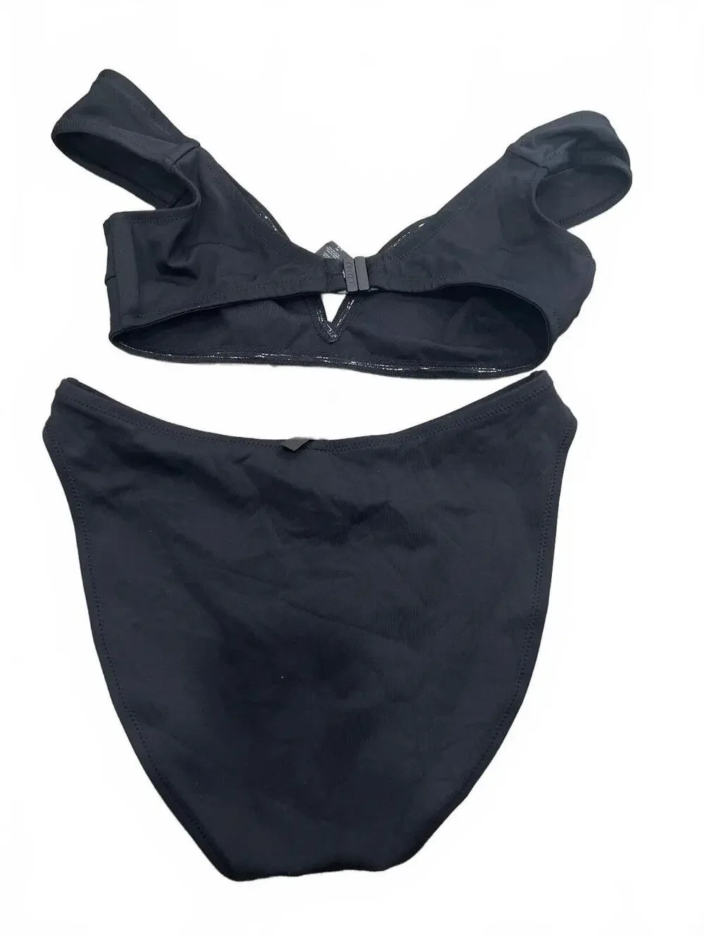 SKIMS SCULPTING SWIM OFF SHOULDER BIKINI TOP & Swim Mid Coverage Bottom